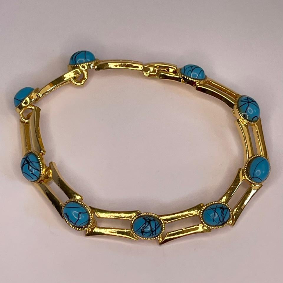 Turquoise Link Bracelet