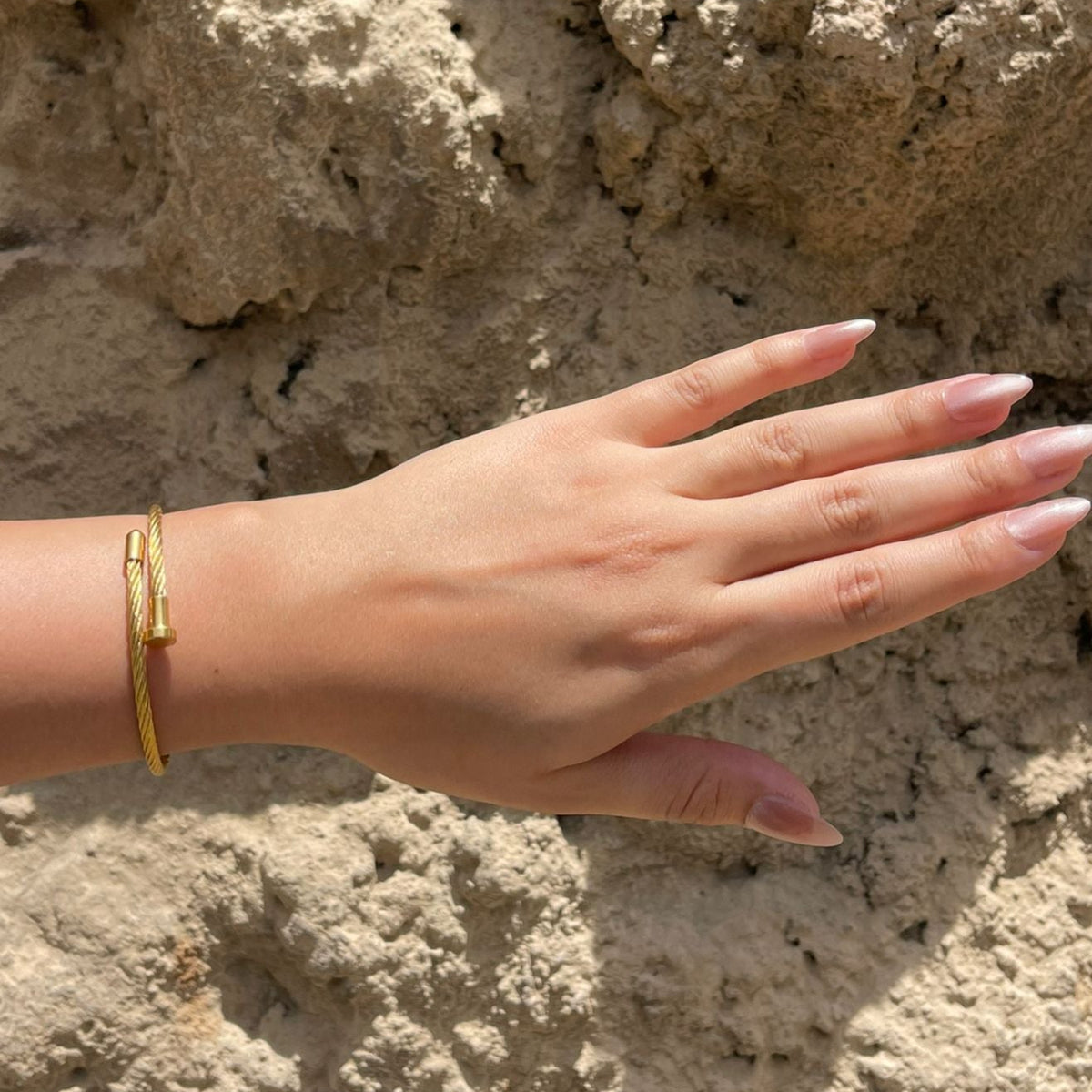 Twisted Cable Bangle