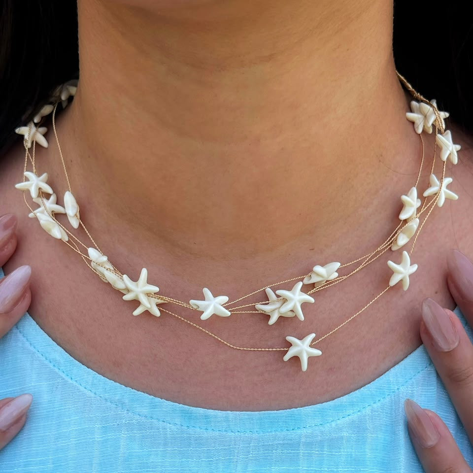 Starfish Trio Choker