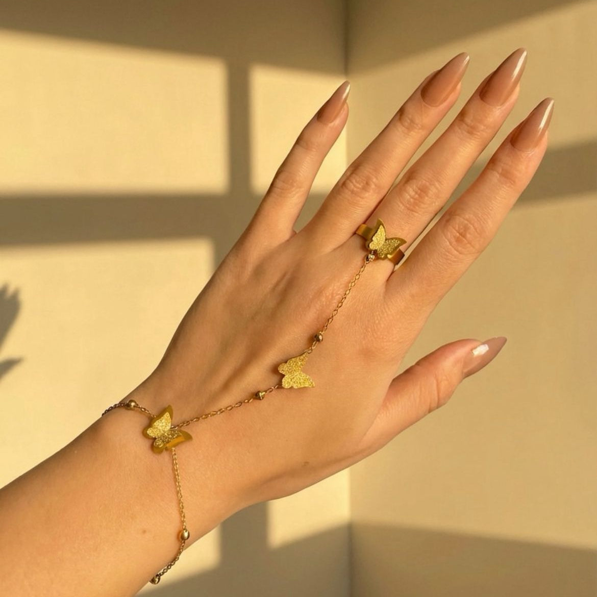 Butterfly Hand Chain