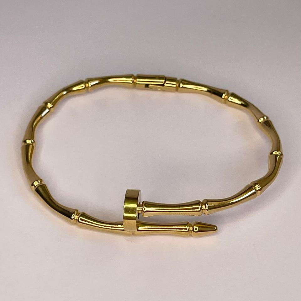 Bamboo Cuff Bangle