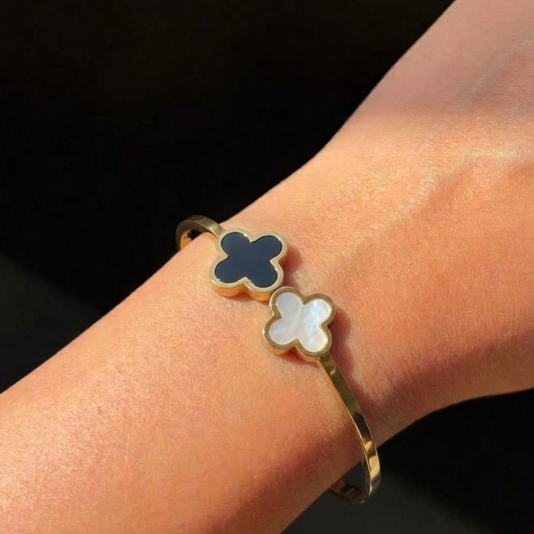Dual Clover Bangle