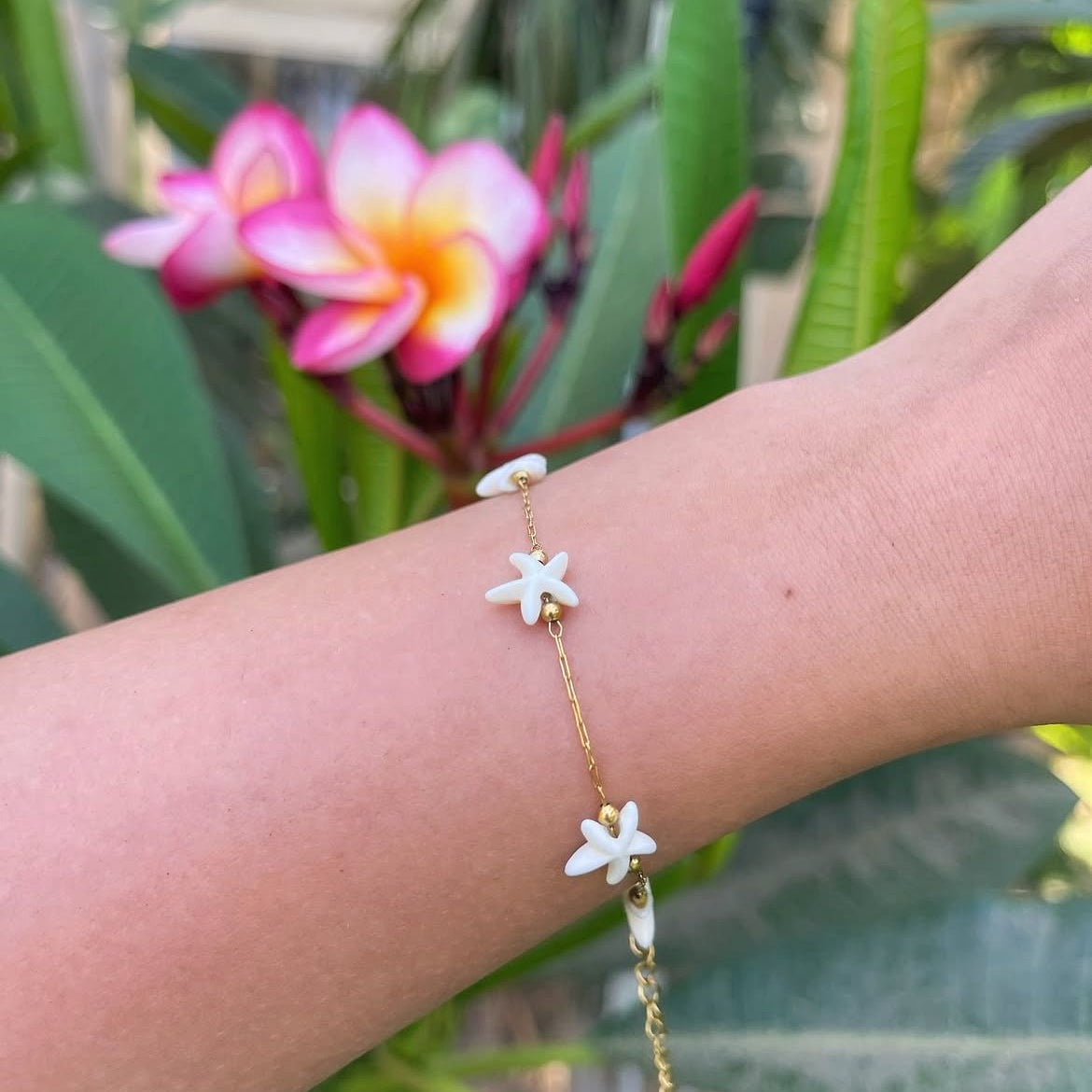 Starfish Charm Bracelet