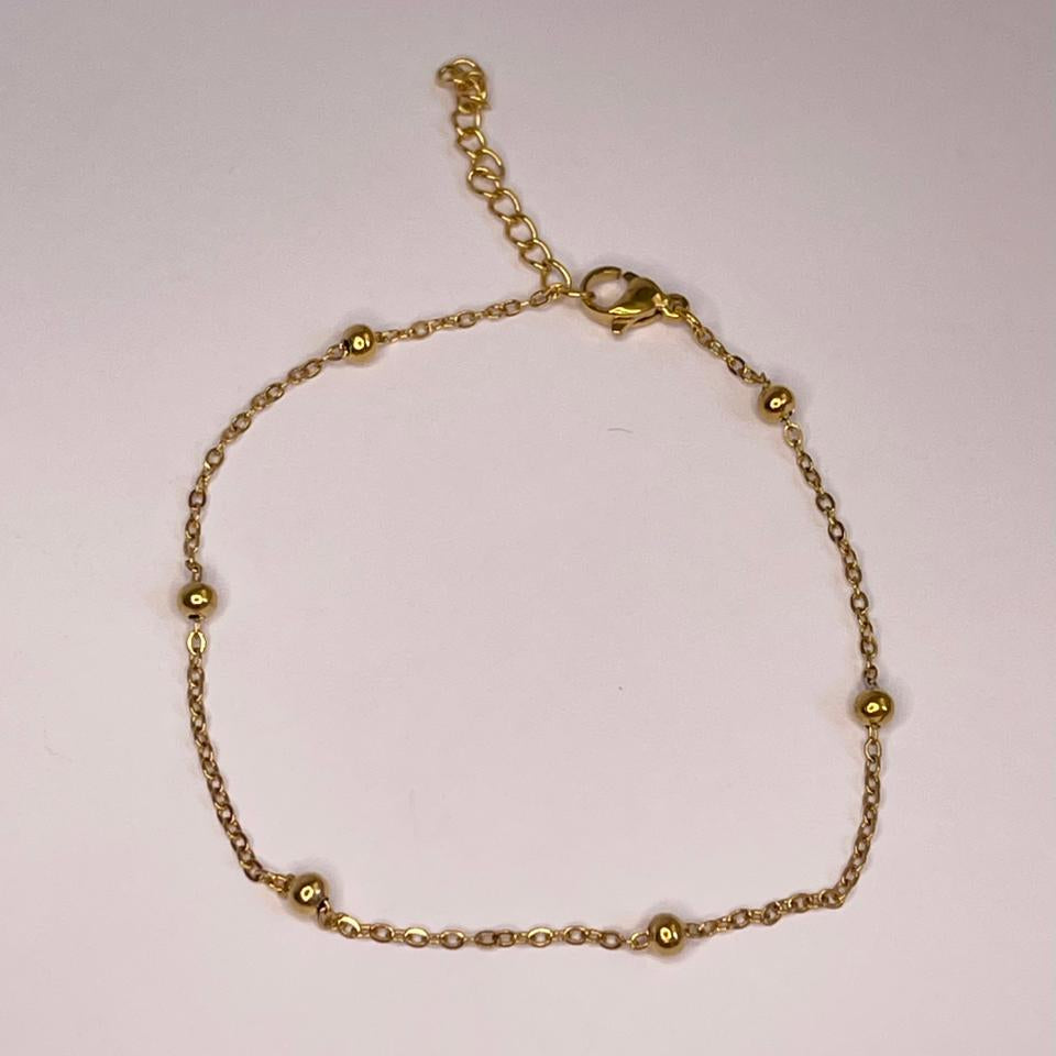 Beaded Station Bracelet
