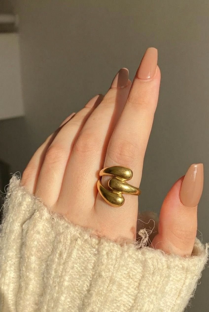 Leaf Bold Ring